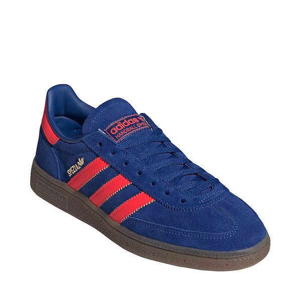 alternate view Womens adidas Handball Spezial Athletic Shoe - Collegiate Royal / Solar Red / Gold MetallicALT5
