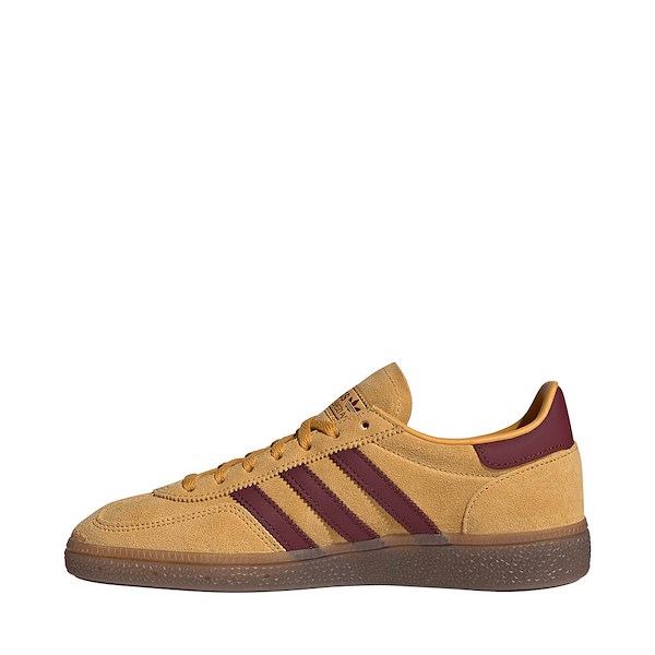alternate view Womens adidas Handball Spezial Athletic Shoe - Preloved Yellow / Shadow Red / Gold MetallicALT1