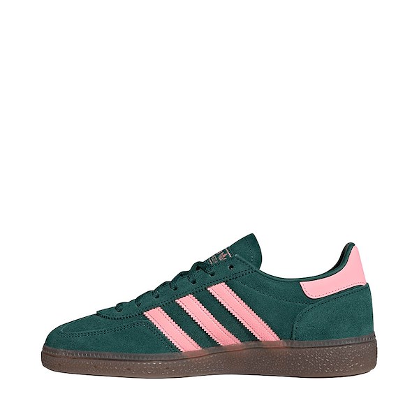 alternate view Womens adidas Handball Spezial Athletic Shoe - Collegiate Green / Pink Spark / Gold MetallicALT1