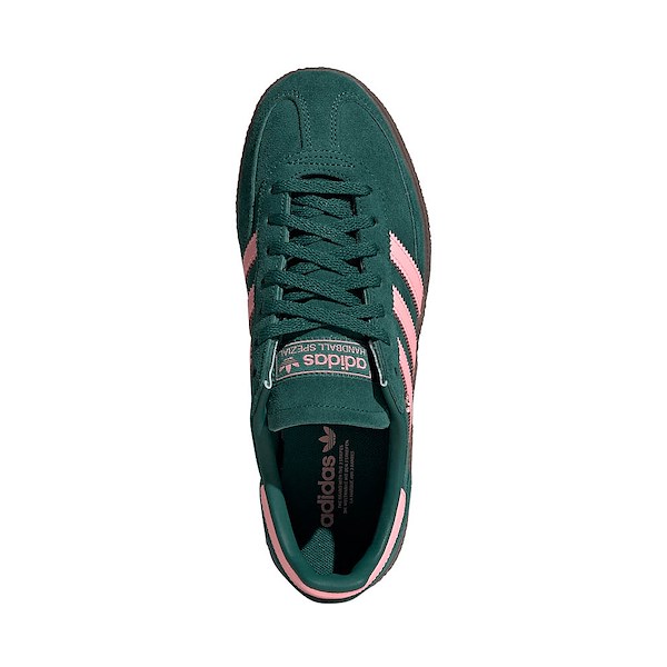alternate view Womens adidas Handball Spezial Athletic Shoe - Collegiate Green / Pink Spark / Gold MetallicALT2