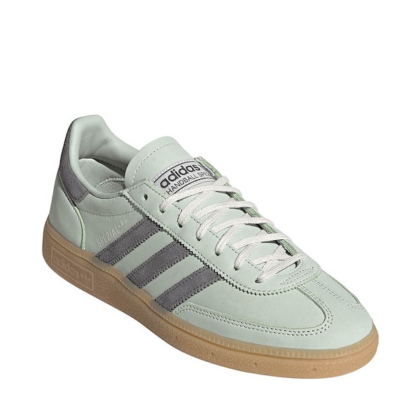 alternate view Womens adidas Handball Spezial Athletic Shoe - Linen Green / Grey Four / Off WhiteALT5