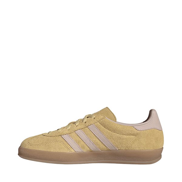 alternate view Womens adidas Gazelle Indoor Athletic Shoe - Almost Yellow / Wonder Quartz / GumALT1
