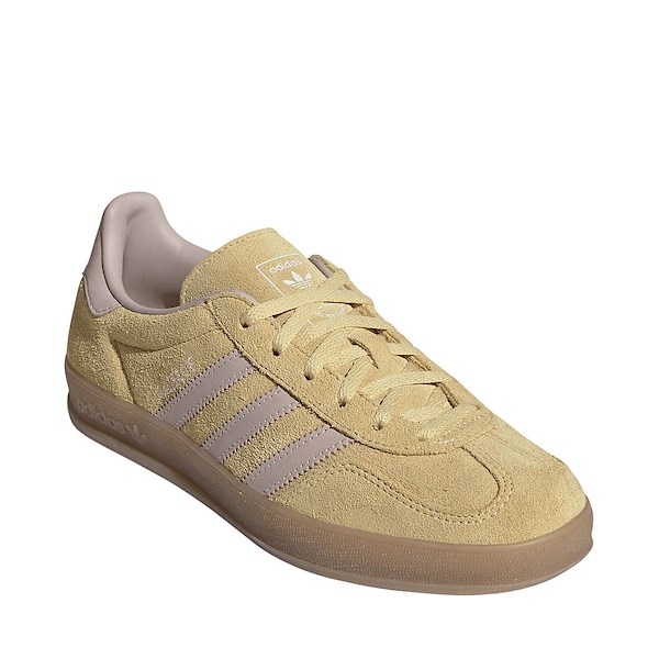alternate view Womens adidas Gazelle Indoor Athletic Shoe - Almost Yellow / Wonder Quartz / GumALT5