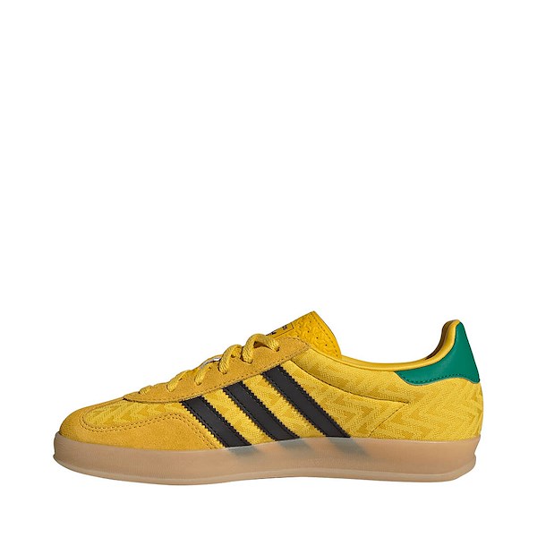 alternate view Womens adidas Gazelle Indoor Athletic Shoe - EQT Yellow / Core Black / GumALT1