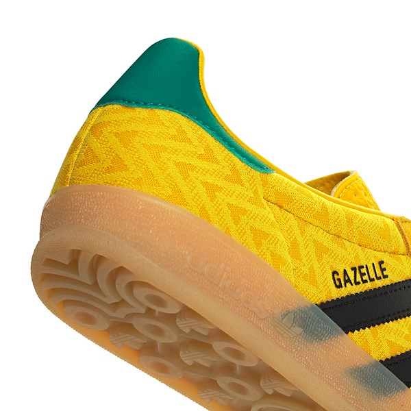 alternate view Womens adidas Gazelle Indoor Athletic Shoe - EQT Yellow / Core Black / GumALT4B