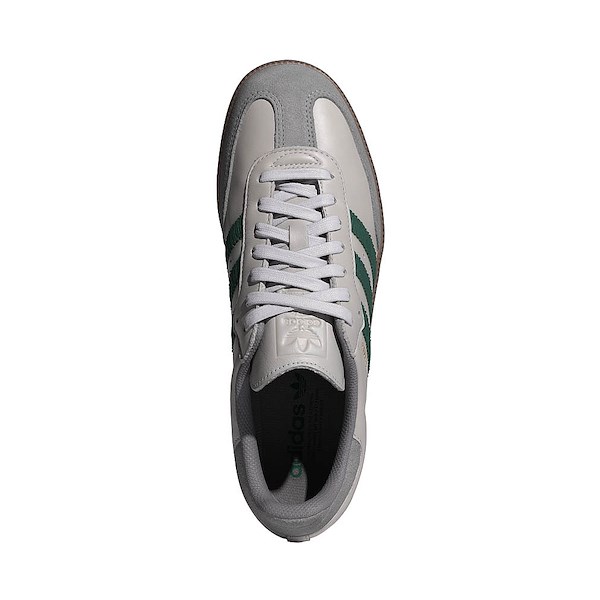 alternate view Mens adidas Samba OG Athletic Shoe - Grey One / Collegiate Green / GumALT2