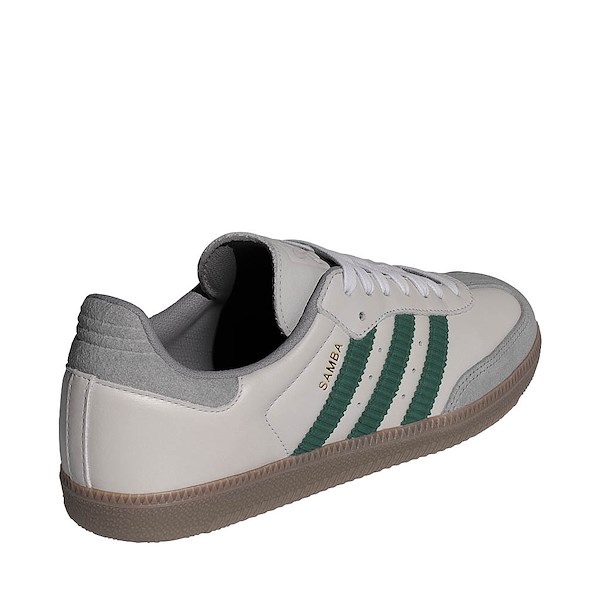 alternate view Mens adidas Samba OG Athletic Shoe - Grey One / Collegiate Green / GumALT4
