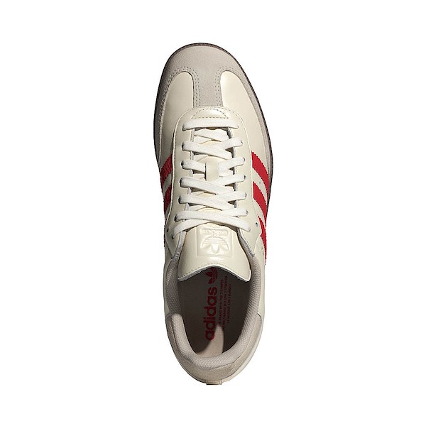 alternate view Mens adidas Samba OG Athletic Shoe - Off White / Better Scarlet / GumALT2