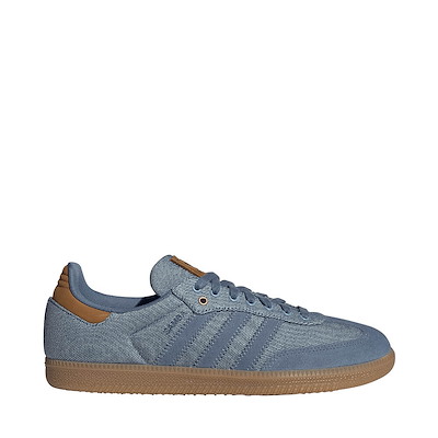 Main view of Mens adidas Samba OG Athletic Shoe - Denim / Gum