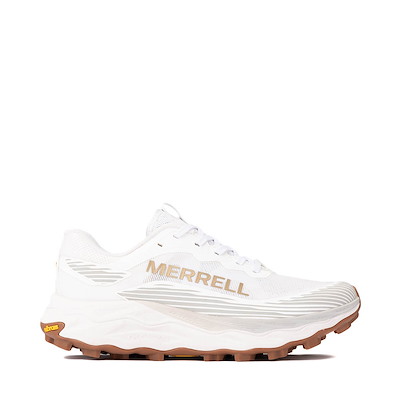 Main view of Womens Merrell Agility Peak 6 Running Shoe - White