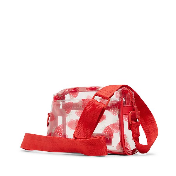 alternate view Hunter Everyday Crossbody Bag - Clear / RedALT2