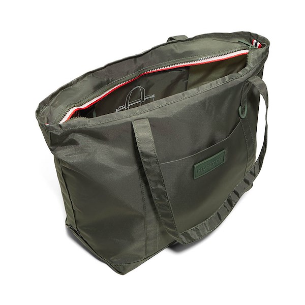alternate view Hunter Everything Tote - Medium GreenALT1
