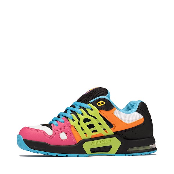 alternate view Mens DC AT-2 Skate Shoe - Black / MulticolorALT1