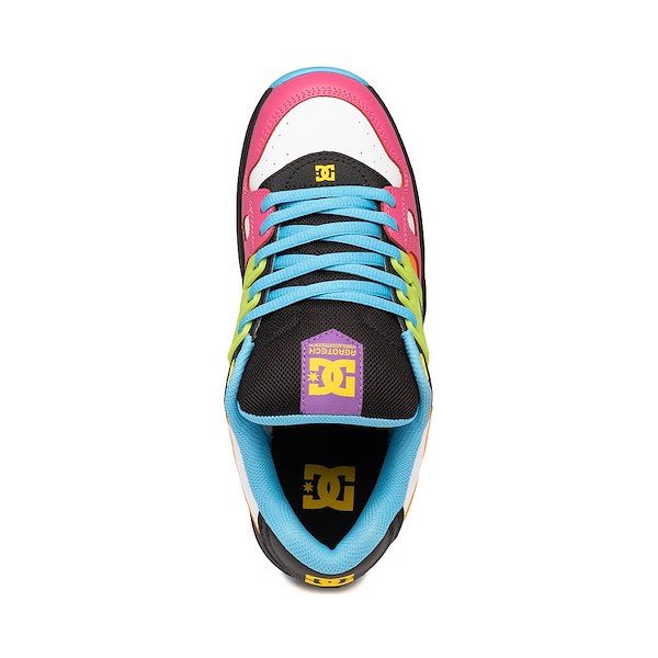 alternate view Mens DC AT-2 Skate Shoe - Black / MulticolorALT2