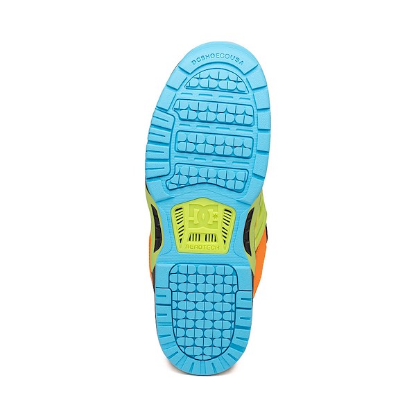 alternate view Mens DC AT-2 Skate Shoe - Black / MulticolorALT3