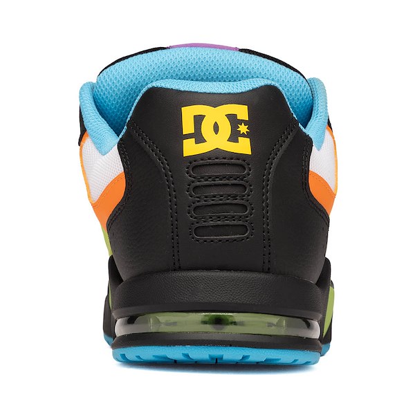 alternate view Mens DC AT-2 Skate Shoe - Black / MulticolorALT4