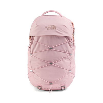 Womens The North Face Borealis Luxe Backpack - Metal Pink / Burnt