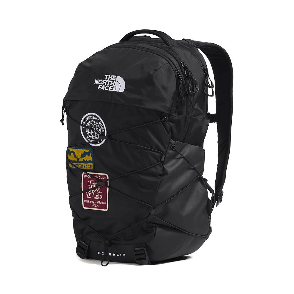 north face backpack bc The North Face Borealis Backpack - TNF Black / Patches