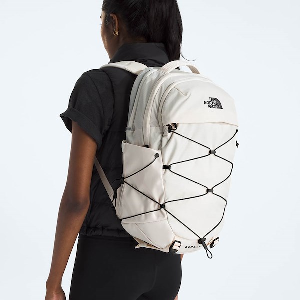 alternate view The North Face Borealis Backpack - White Dune / BlackALT1BADULT