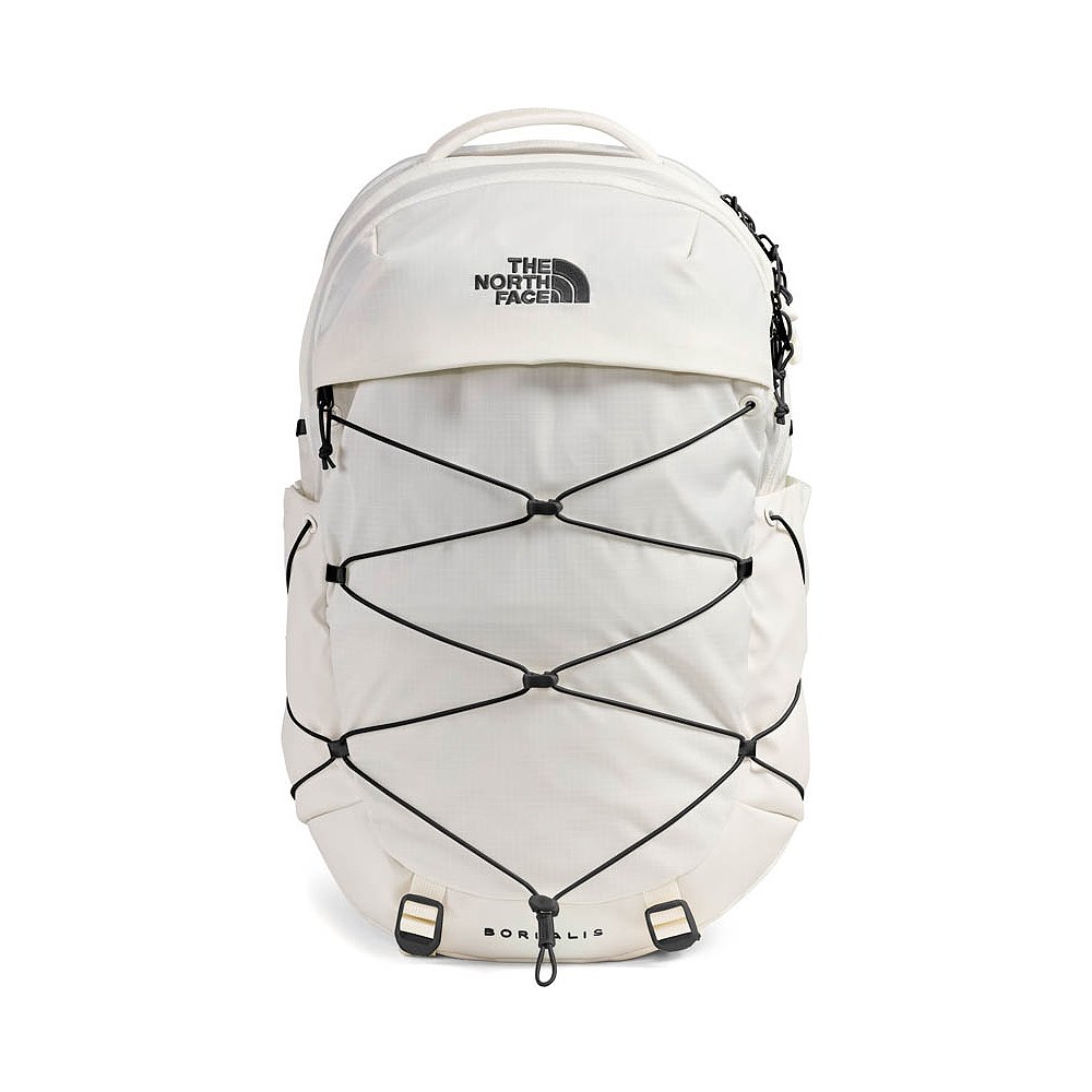 The North Face Borealis Backpack - White Dune / Black