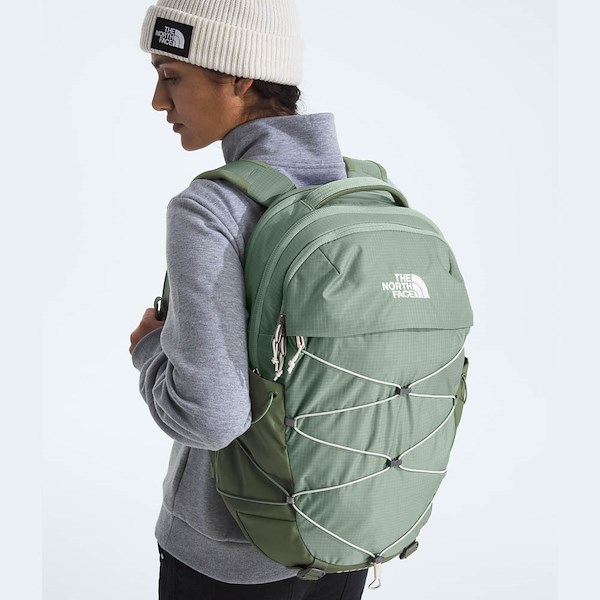 alternate view The North Face Borealis Backpack - Slate Moss / Bark MistALT1BADULT