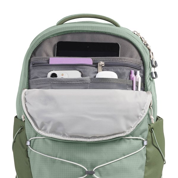 alternate view The North Face Borealis Backpack - Slate Moss / Bark MistALT3