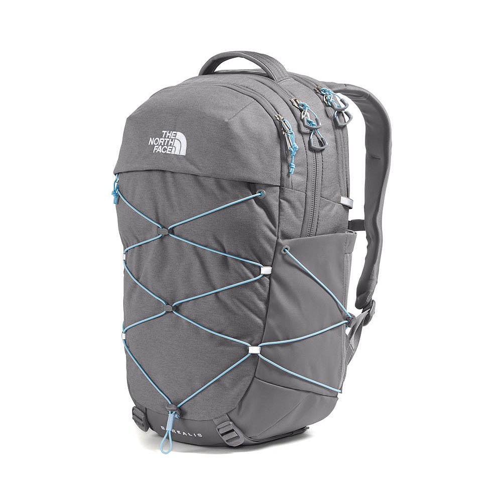 The North Face Borealis Backpack - Zinc Grey Dark Heather / Powder