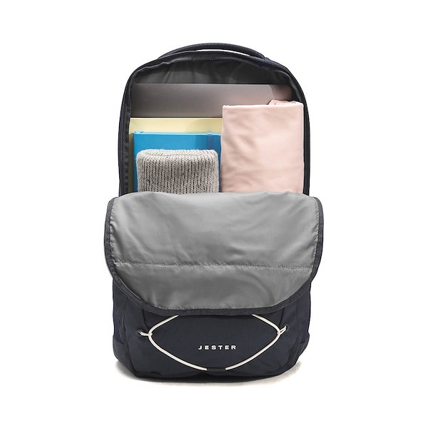 alternate view The North Face Jester Backpack - Aviation Navy / Dark HeatherALT1