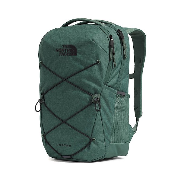 alternate view The North Face Jester Backpack - Duct Green / Dark HeatherALT4