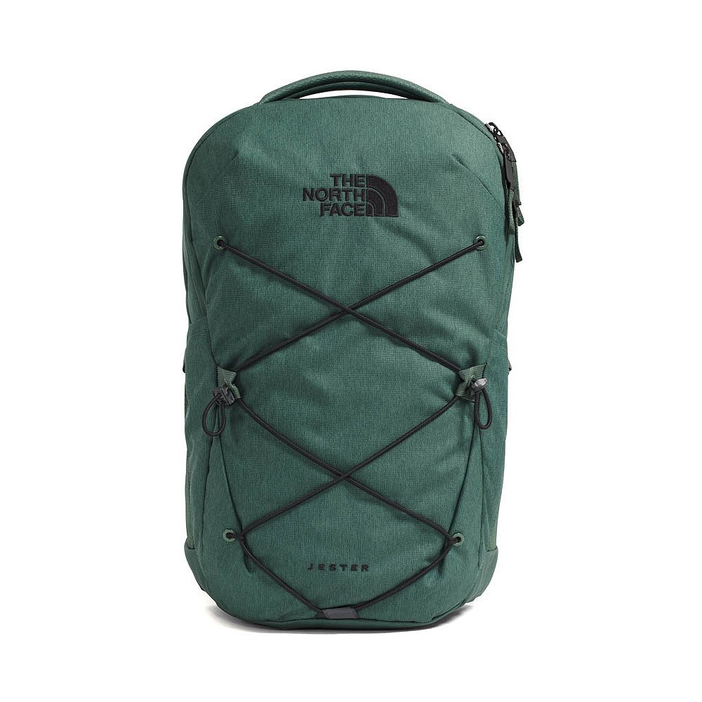 The North Face Jester Backpack - Duct Green / Dark Heather