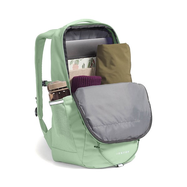 alternate view Womens The North Face Jester Backpack - Misty SageALT1