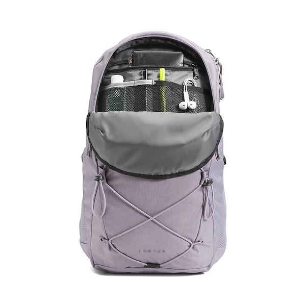 alternate view Womens The North Face Jester Backpack - Minimal Grey / Dark HeatherALT3