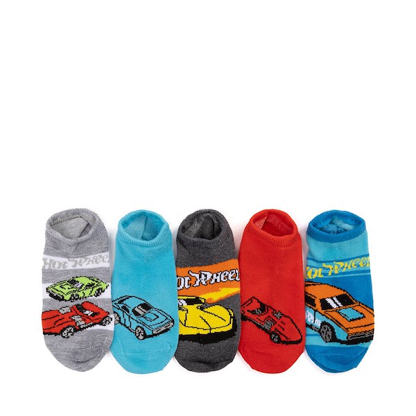 alternate view Hot Wheels&trade; Low Cut Socks 5 Pack - Little Kid - MulticolorALT1