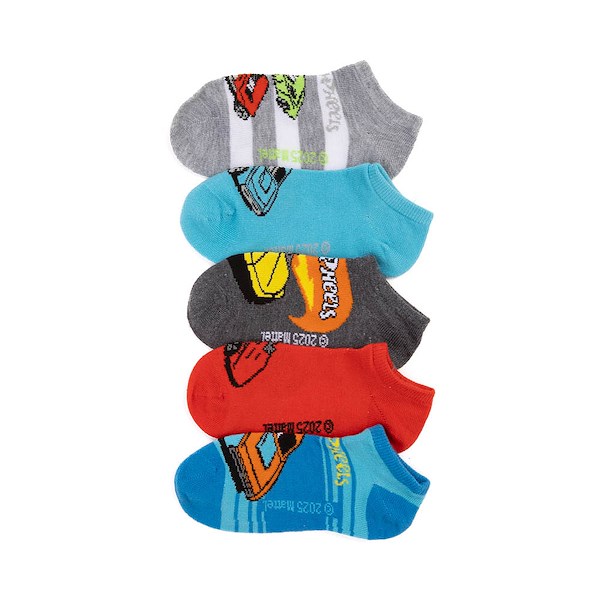 alternate view Hot Wheels&trade; Low Cut Socks 5 Pack - Little Kid - MulticolorALT2