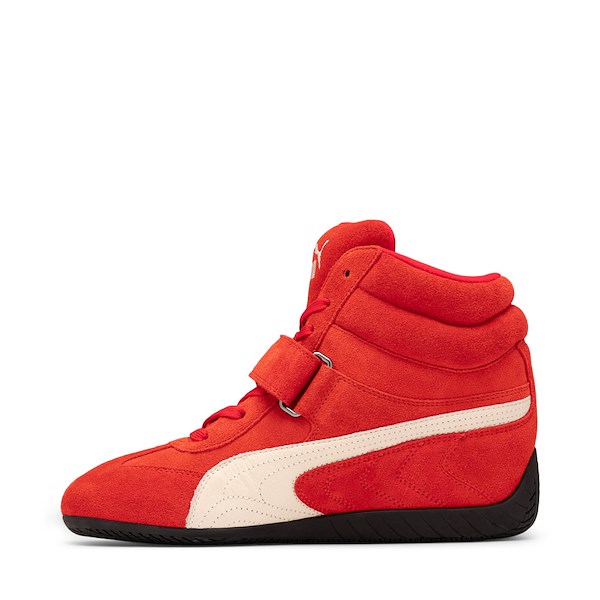 alternate view Womens PUMA Speedcat Wedge Athletic Shoe - For All Time Red / PUMA WhiteALT1