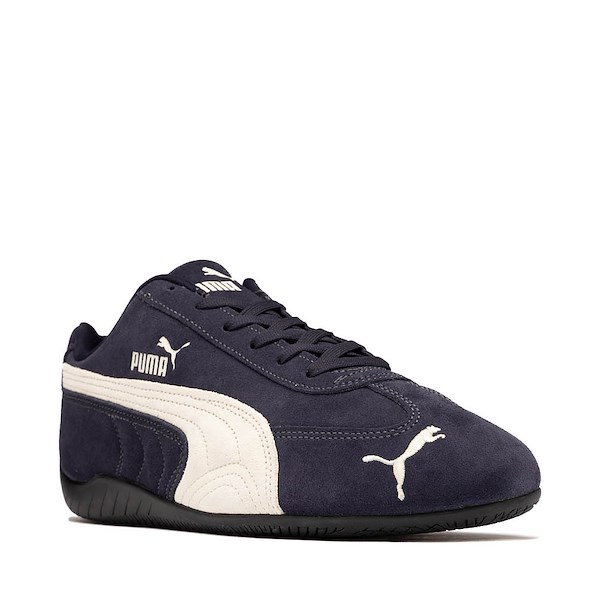 alternate view Mens PUMA Speedcat OG Athletic Shoe - New Navy / Warm WhiteALT5