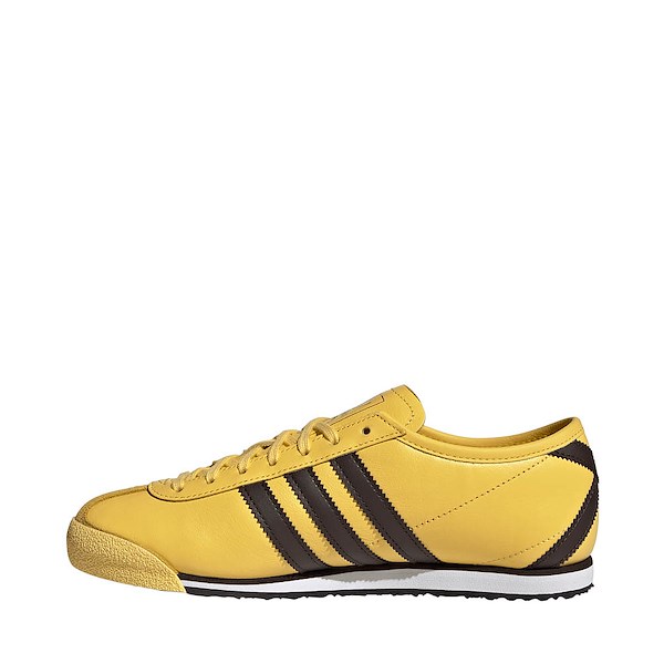 alternate view Womens adidas Italia '70s Athletic Shoe - Spring Yellow / Dark Brown / Core BlackALT1