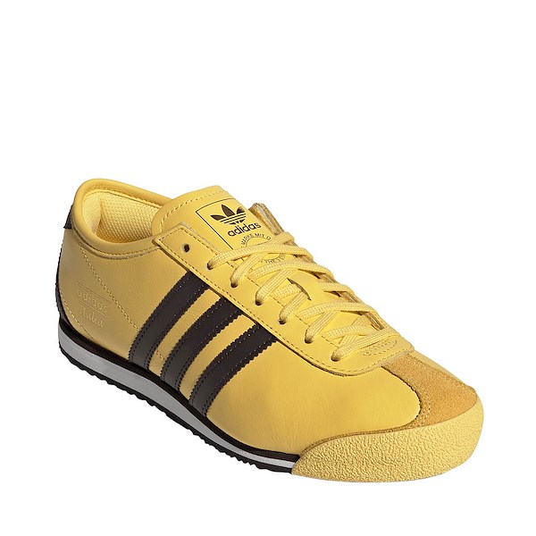 alternate view Womens adidas Italia '70s Athletic Shoe - Spring Yellow / Dark Brown / Core BlackALT5