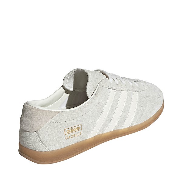 alternate view Womens adidas Gazelle Lo Pro Athletic Shoe - Ivory / Off White / GumALT4