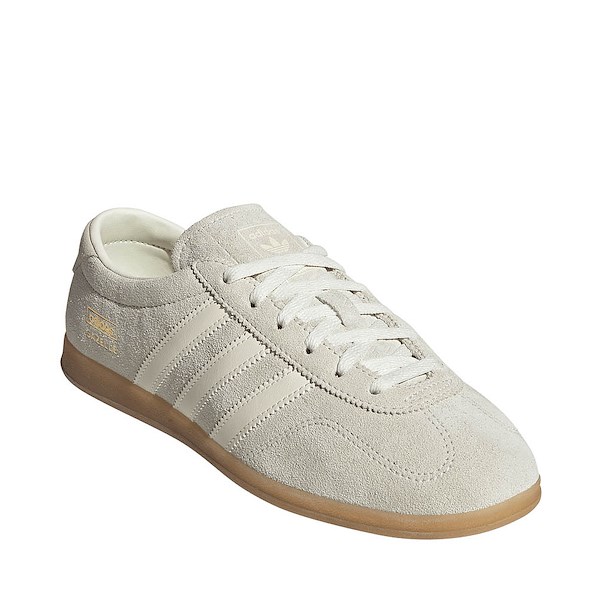 alternate view Womens adidas Gazelle Lo Pro Athletic Shoe - Ivory / Off White / GumALT5
