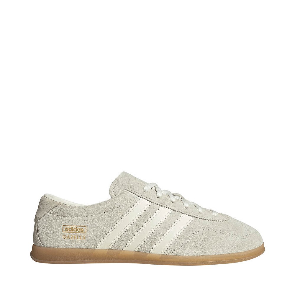 Womens adidas Gazelle Lo Pro Athletic Shoe - Ivory / Off White / Gum