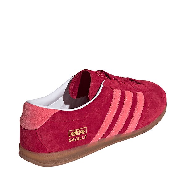 alternate view Womens adidas Gazelle Lo Pro Athletic Shoe - Team Victory Red / Gum / GumALT4