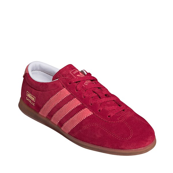 alternate view Womens adidas Gazelle Lo Pro Athletic Shoe - Team Victory Red / Gum / GumALT5