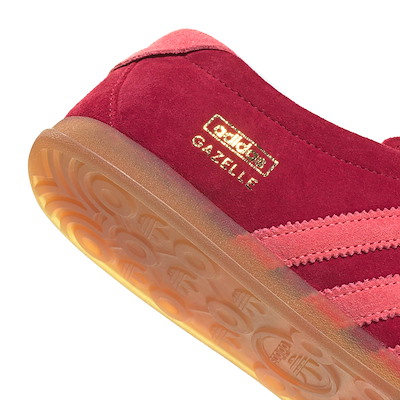 Womens adidas Gazelle Lo Pro Athletic Shoe - Team Victory Red / Gum / Gum |  Journeys