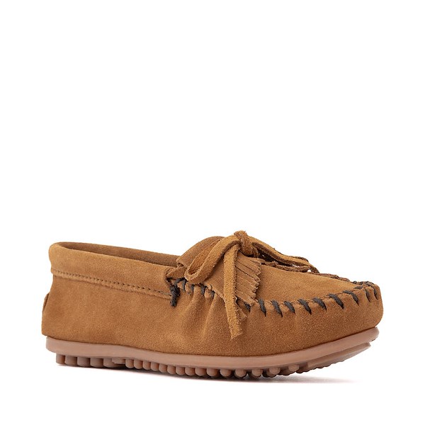 alternate view Womens Minnetonka Kilty Casual Shoe - BrownALT5