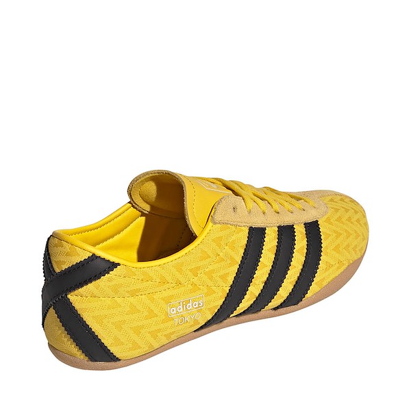 alternate view Womens adidas Tokyo Athletic Shoe - EQT Yellow / Core Black / Off WhiteALT4