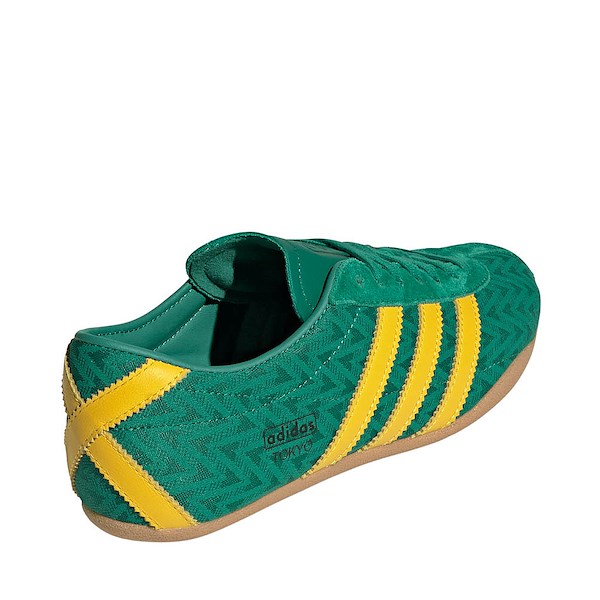 alternate view Womens adidas Tokyo Athletic Shoe - Bold Green / EQT Yellow / Core BlackALT4