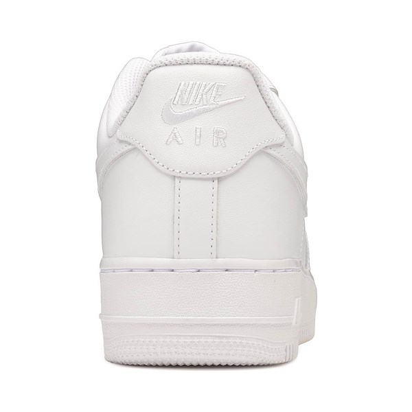 alternate view Mens Nike Air Force 1 '07 Athletic Shoe - White / WhiteALT4