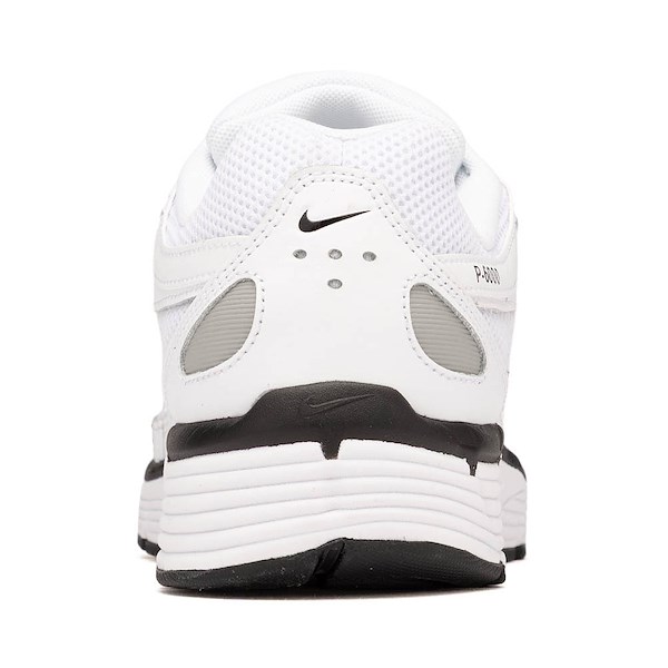 alternate view Mens Nike P-6000 Athletic Shoe - White / Black / Metallic Silver / BlackALT4