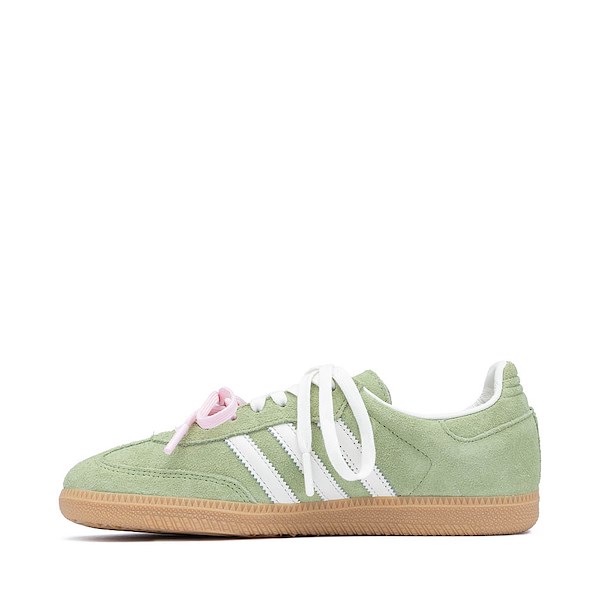 alternate view Womens adidas Originals x Molly Mae Samba Matcha Athletic Shoe - Magic Lime / Off White / GumALT1